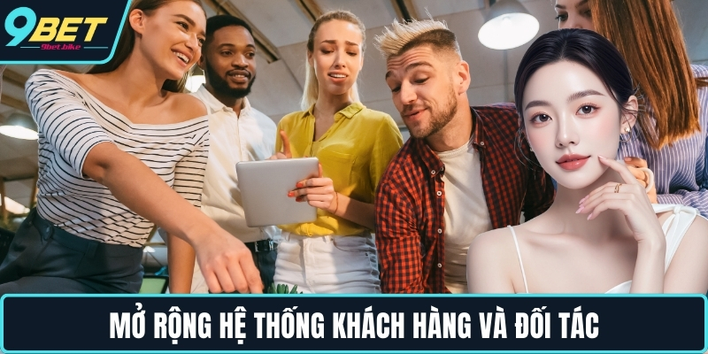 Mở rộng hệ thống khách hàng và đối tác Mở rộng hệ thống khách hàng và đối tác