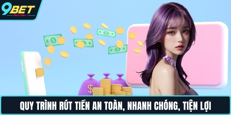 Quy trình rút tiền an toàn, nhanh chóng, tiện lợi Quy trình rút tiền an toàn, nhanh chóng, tiện lợi